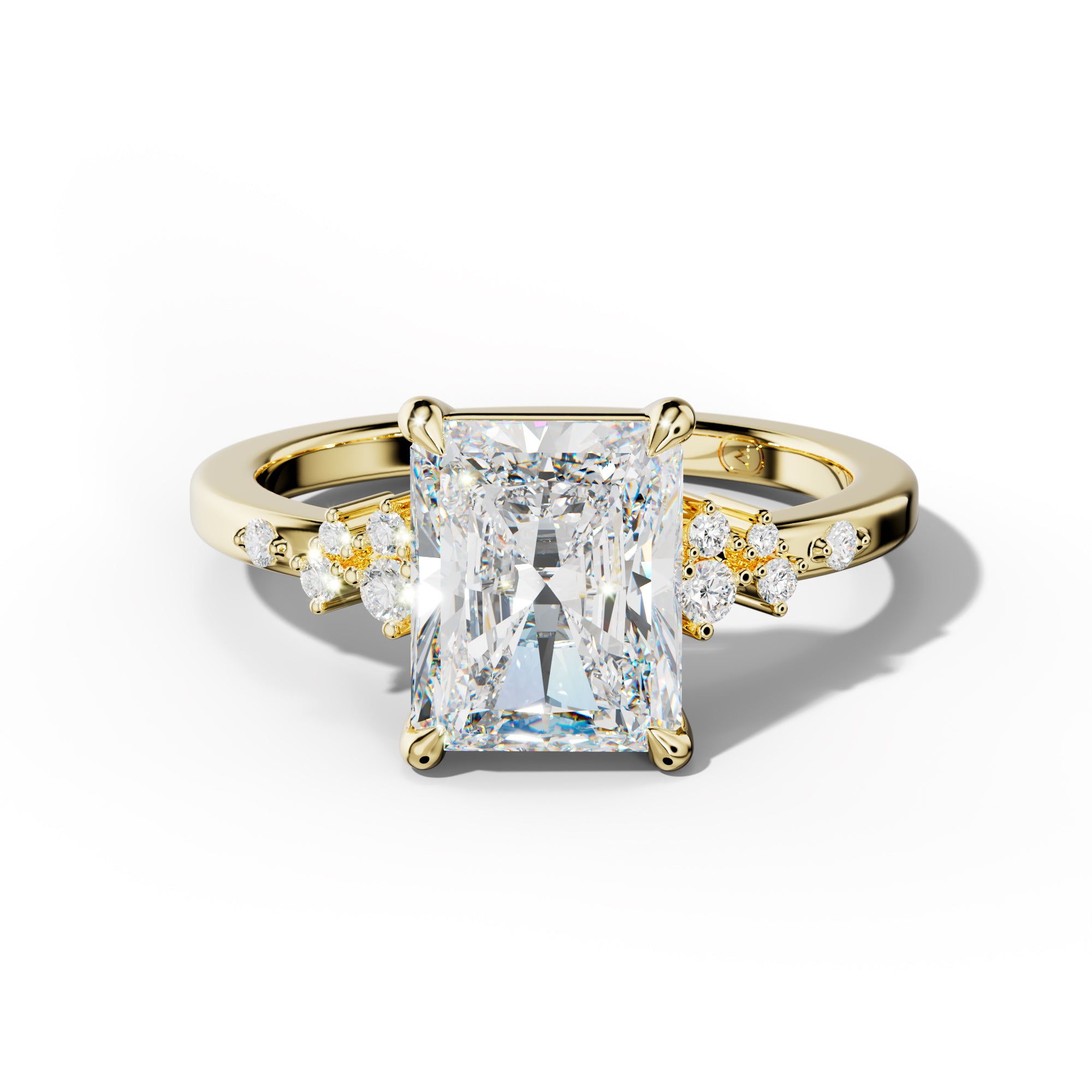 Elise Radiant Cut Engagement Ring